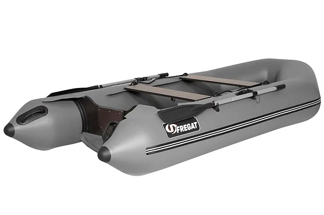 Лодка ПВХ Фрегат 320 Е (НДНД) серая