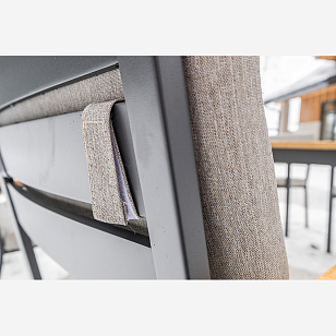 Обеденный комплект Lite Oscar со столешницей из тика, садовая мебель