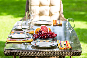 Стол плетеный 150 см Joygarden Opal, садовая мебель