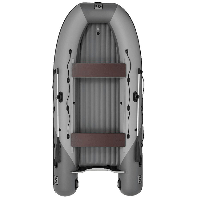 Лодка ПВХ Фрегат 420 Air (НДНД) серая