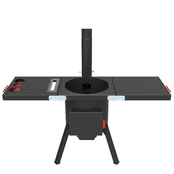 Боковые столики для печей Grillver под казан 360