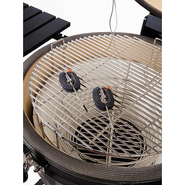 гриль керамический diamond egg xl pro цвет: серый