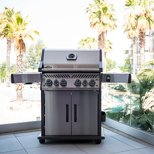 Гриль газовый Napoleon Rogue 525 SE (стальной, с ИК горелкой 3/3) для приготовления пищи гриль газовый napoleon rogue 525 se (стальной, с ик горелкой 3/3)