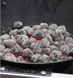 Угольные брикеты Главжар 8 кг для сада