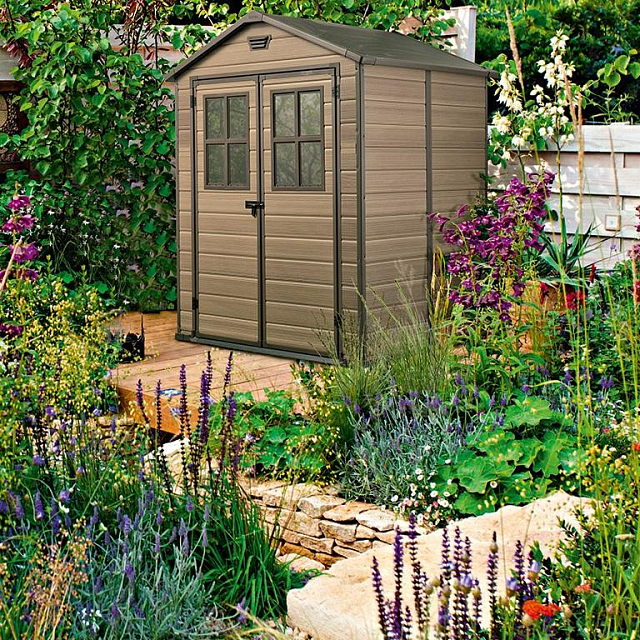 Пластиковый сарай Keter Scala 6x8 