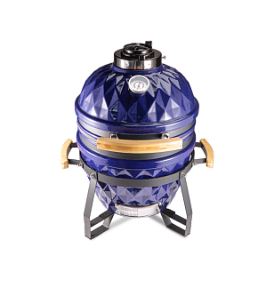 гриль керамический diamond egg s цвет: синий для приготовления пищи гриль керамический diamond egg s цвет: синий для дачи