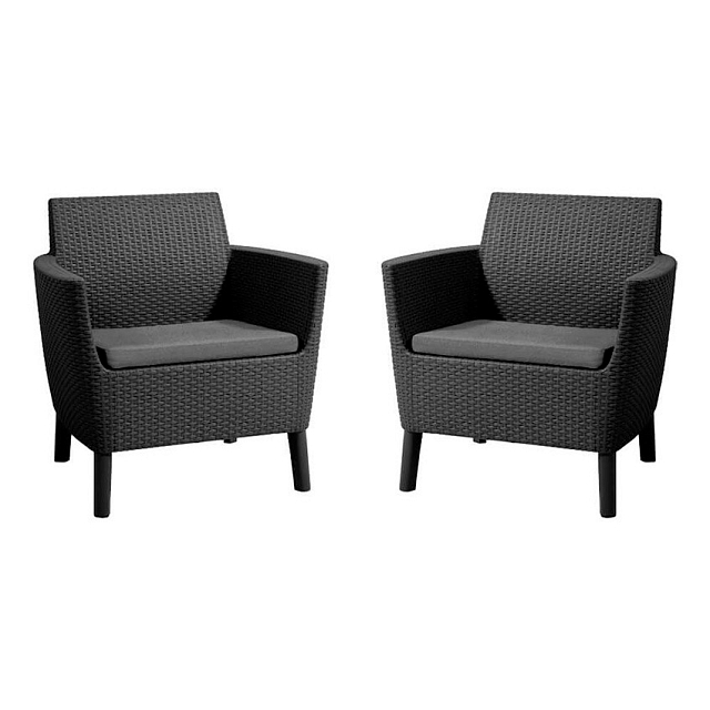 Кресло Keter Salemo Duo графит 