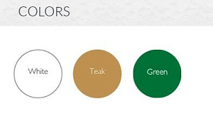 Шезлонг-лежак Siesta Contract Havana Цвет: зеленый, садовая мебель