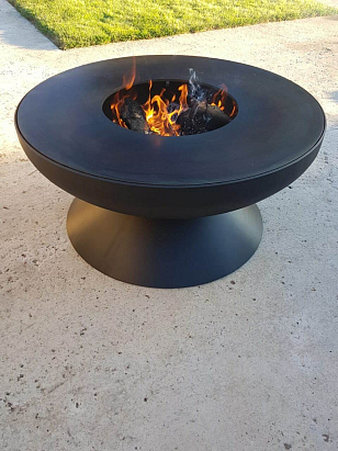 Гриль-очаг Elbrus Home Архыз Ø120 (Термостойкая эмаль) для сада