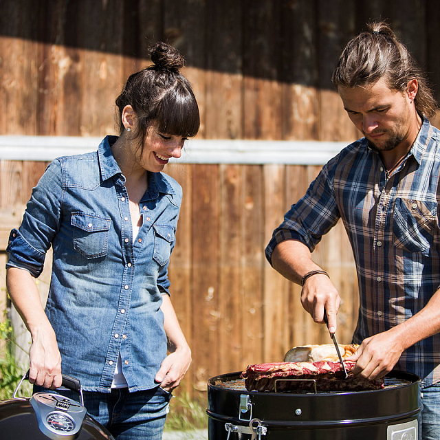 угольный гриль - смокер napoleon apollo™ as300k