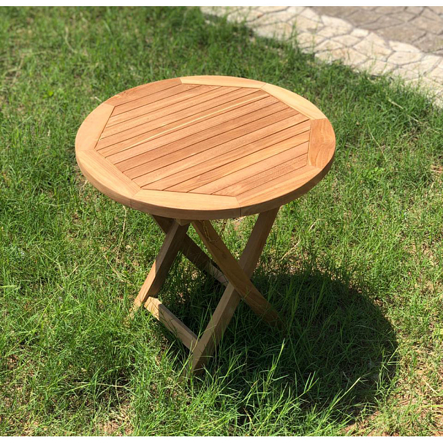Столик складной из тика Lite Roncade 