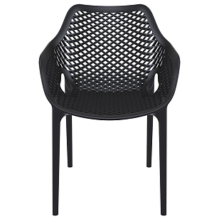 Кресло Siesta Contract Air XL Цвет: черный для дачи Кресло Siesta Contract Air XL Цвет: черный, садовая мебель