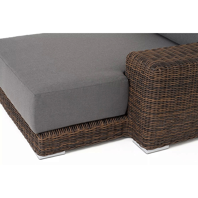 Кушетка 4SIS Капри, цвет коричневый 