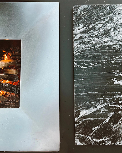 Гриль-очаг Elbrus Home Фудзияма 230х120 (Термостойкая сталь)