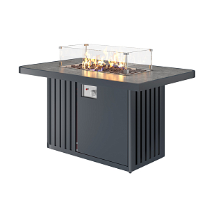 Стол-камин Kaminex Мерапи Черный, уличное оборудование