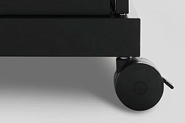 Широкие колеса с фиксаторами