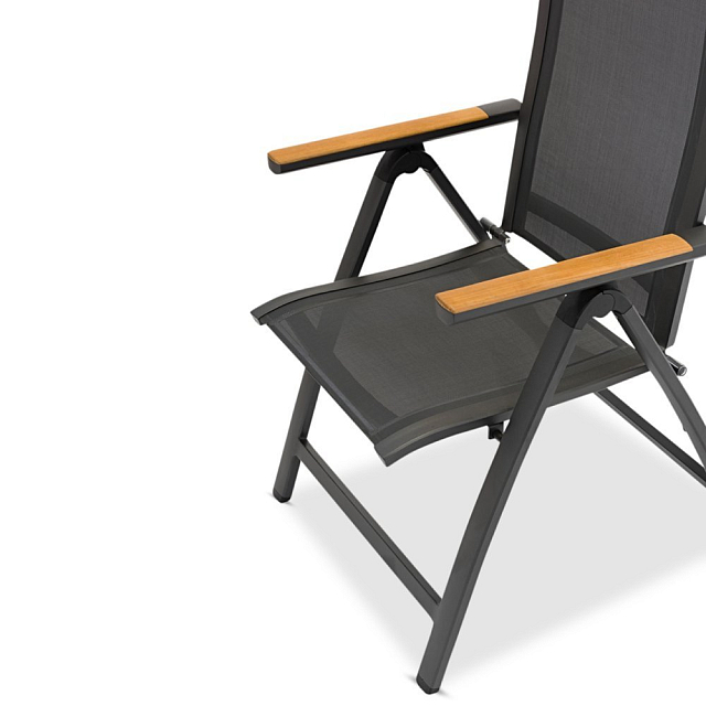Кресло складное Brafritid Andy антрацит 