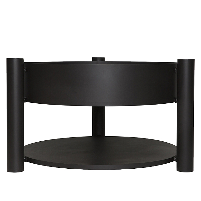 Стальная чаша для огня Concretika TAURUS 100 с дровницей 