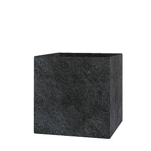 Кашпо Concretika Cube Black Max, уличное оборудование