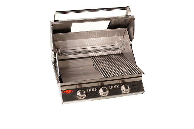 Гриль газовый встраиваемый Beefeater S3000S Series (3 горелки, нерж. сталь)