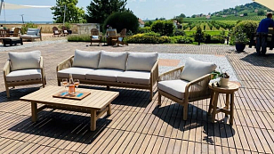 Стол кофейный деревянный Tagliamento Ravona, садовая мебель