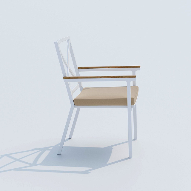 Стул Ideal Patio Festa Цвет: белый, бежевый 