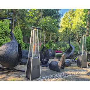 Уличный газовый обогреватель WWT 13I Black, уличное оборудование