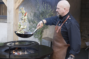 Вставка OFYR Бразильское кольцо для шампуров 100 для сада