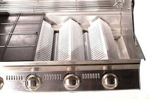 Гриль газовый встраиваемый Beefeater S3000S Series (4 горелки, нерж. сталь) для сада