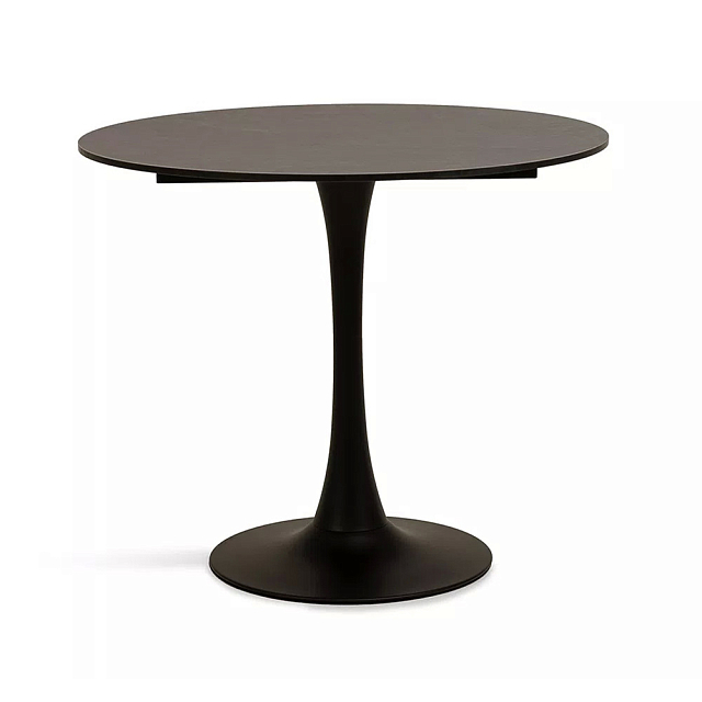 Стол 4SIS Тюльпан Ø90, цвет серый гранит 