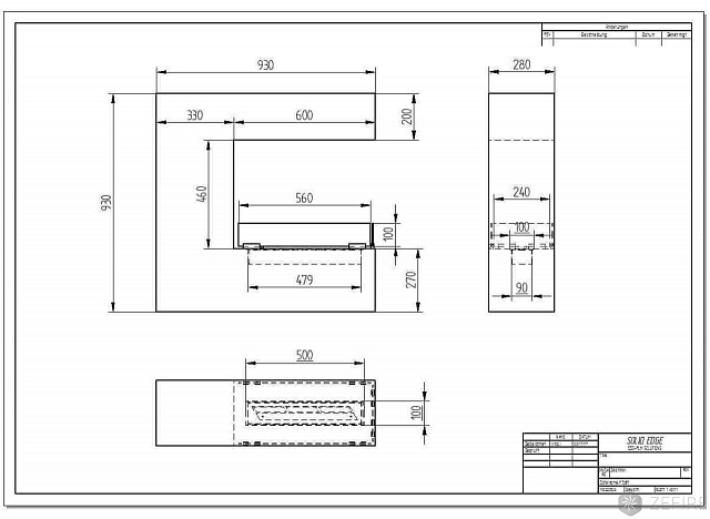 Биокамин ZeFire Magnate