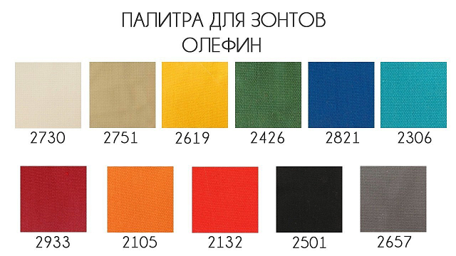 Зонт профессиональный Theumbrela Kiwi Ø225 