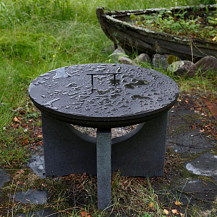 Крышка для костровой чаши Concretika 100 усиленная, уличное оборудование