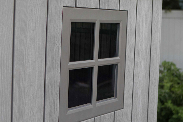 Пластиковый сарай Lifetime WoodLook 8 Х 7.5 