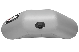 Лодка ПВХ Фрегат М-1 200 см с веслами серая для отдыха за городом Лодка ПВХ Фрегат М-1 200 см с веслами серая для хобби и пикника