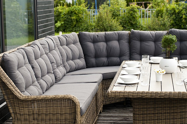 Стол 4SIS Бергамо Цвет: соломенный 