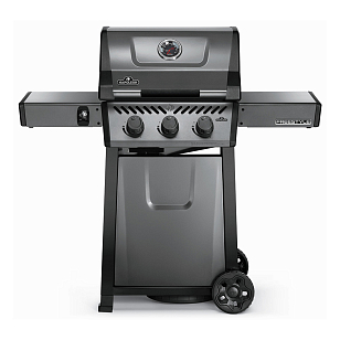 газовый гриль napoleon freestyle 365 sib (с ик горелкой 2/3 и дверцей)