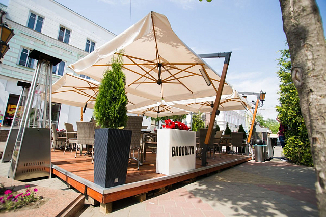 Зонт профессиональный Scolaro Palladio Braccio 350 х 350 