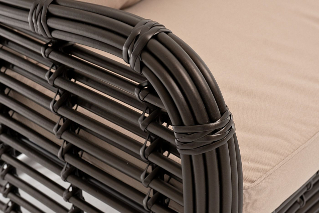 Диван 4SIS Ницца 3-местный Цвет: бронзовый 