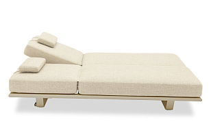 Комплект лежаков Brafritid Gotland бежевый, алюминий, садовая мебель