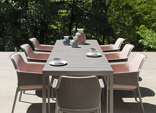 Стол раздвижной Nardi Rio 210 Цвет: тортора, садовая мебель