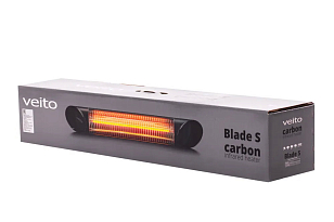 Уличный электрический обогреватель Veito Blade S Silver, уличное оборудование