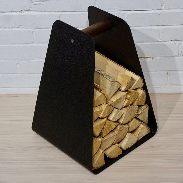 Дровник Grey stone Woodbox slim S