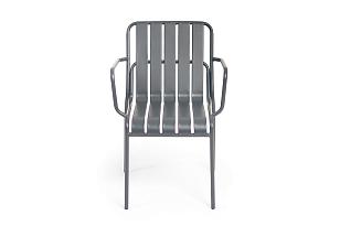 Стул 4SIS Гелиос, цвет темно-серый, садовая мебель