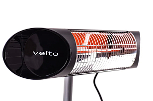Уличный электрический обогреватель Veito Blade mini Black, уличное оборудование