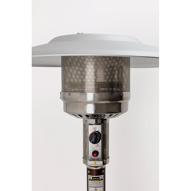 Уличный газовый обогреватель Stalleh Kotte Rattan Brown 