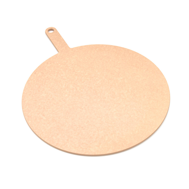 Доска для пиццы профессиональная круглая с рукояткой Epicurean Round Pizza Boards диаметр 40.6 см Цвет: натуральный
