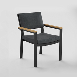 Стул Gardenini Premium Bella Карбон / Темно-серый, садовая мебель