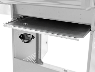 гриль газовый bellagio villa 400 silver