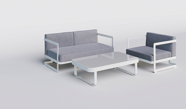 Лаунж зона Gardenini Villino White 